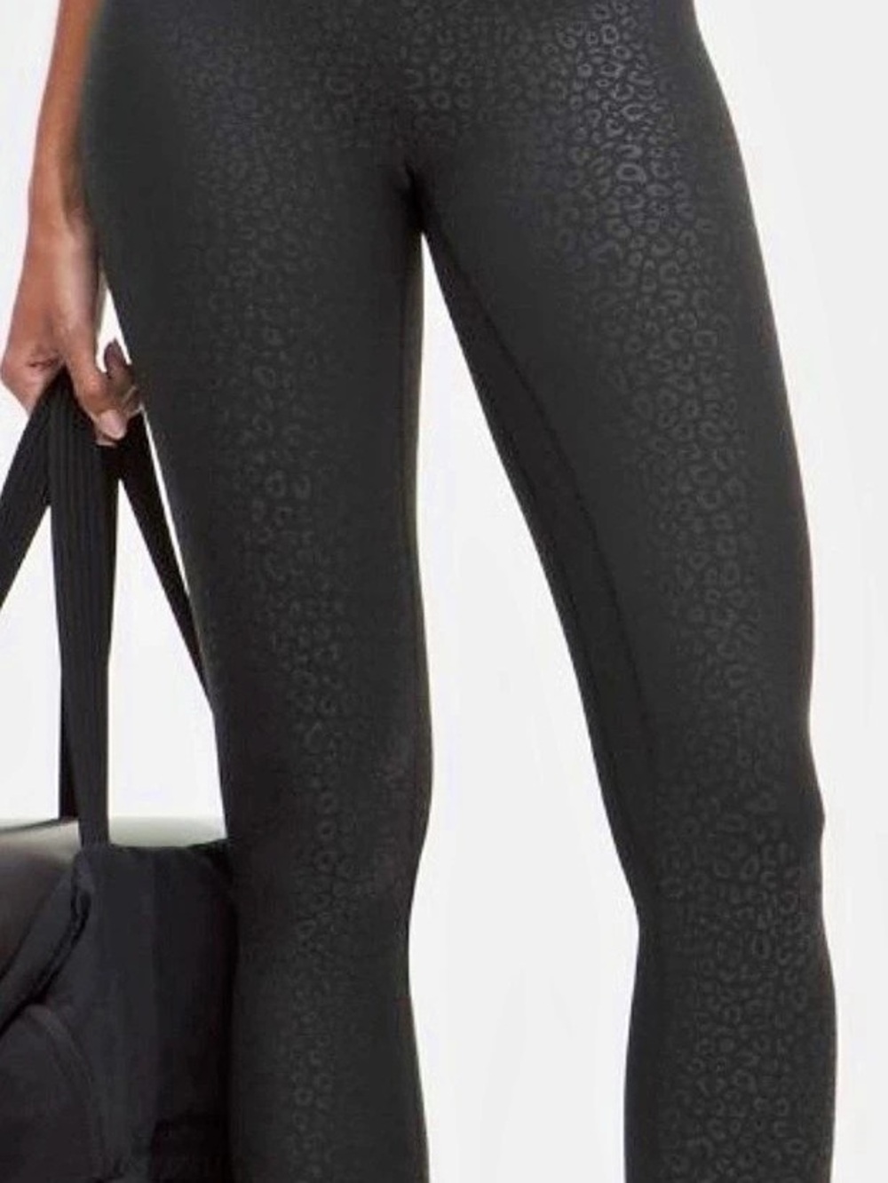 Lululemon Align High-Rise Pant 25" Spray Leopard Black Multi